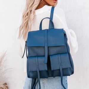 Moda Luxe Blue Backpack